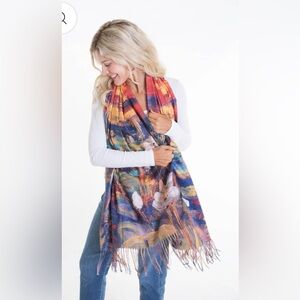 Museum gallery MASTERPIECE art scarf/shawl.